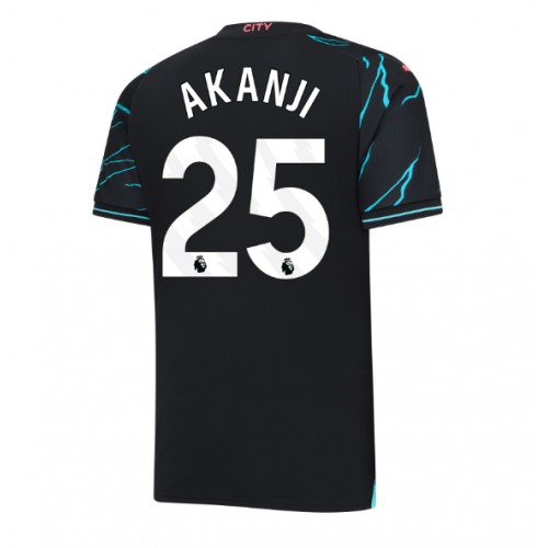 Manchester City Manuel Akanji #25 Rezervni Dres 2023-24 Kratak Rukav